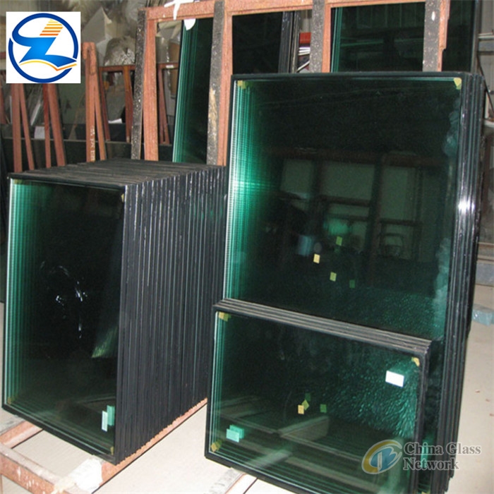 Curtain wall double insulated glass