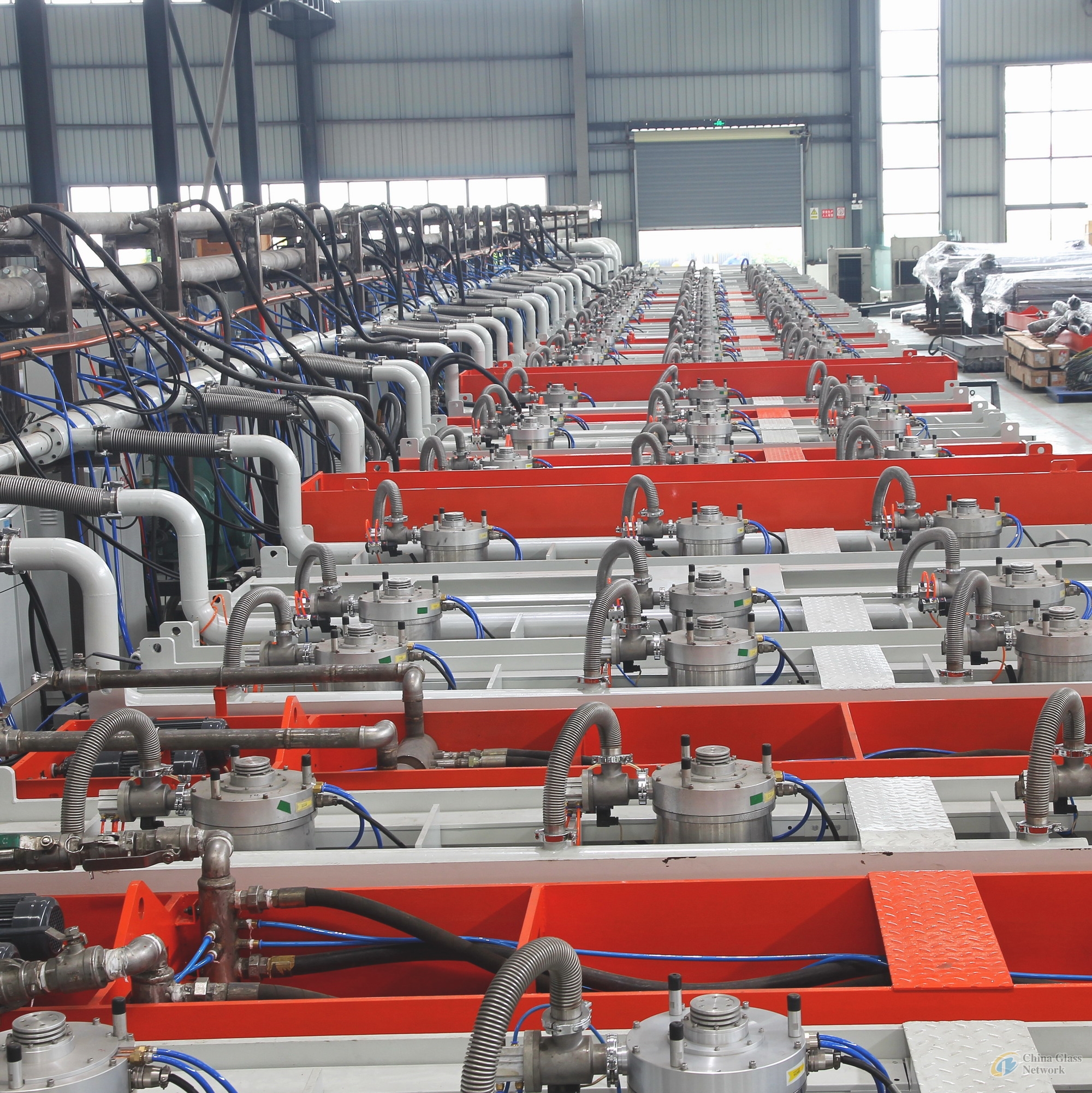 Magnetron Sputtering Glass Coating Production Line