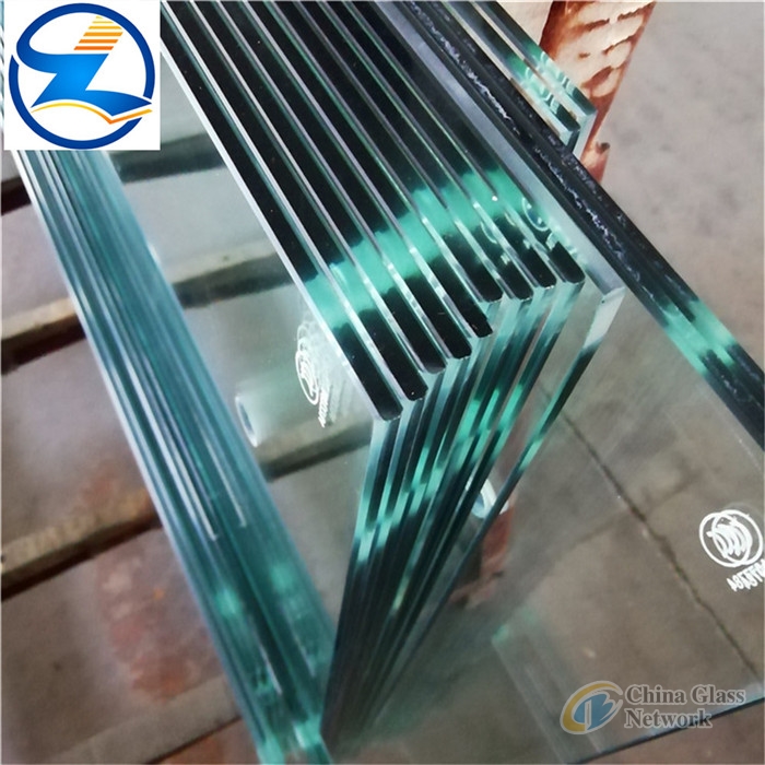 8mm building  tempered glass 