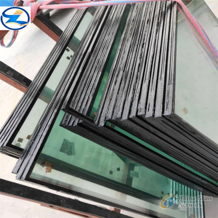 Hollow glass window door building glass