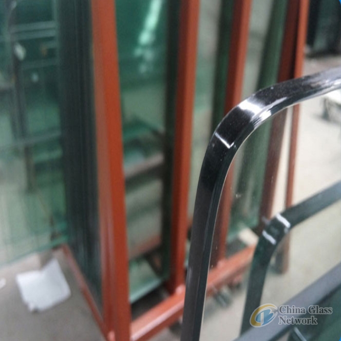 Edge handled clear glass building glass tempered glass