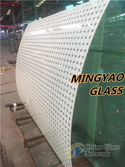 Bend Curved Tempered Laminated Glass