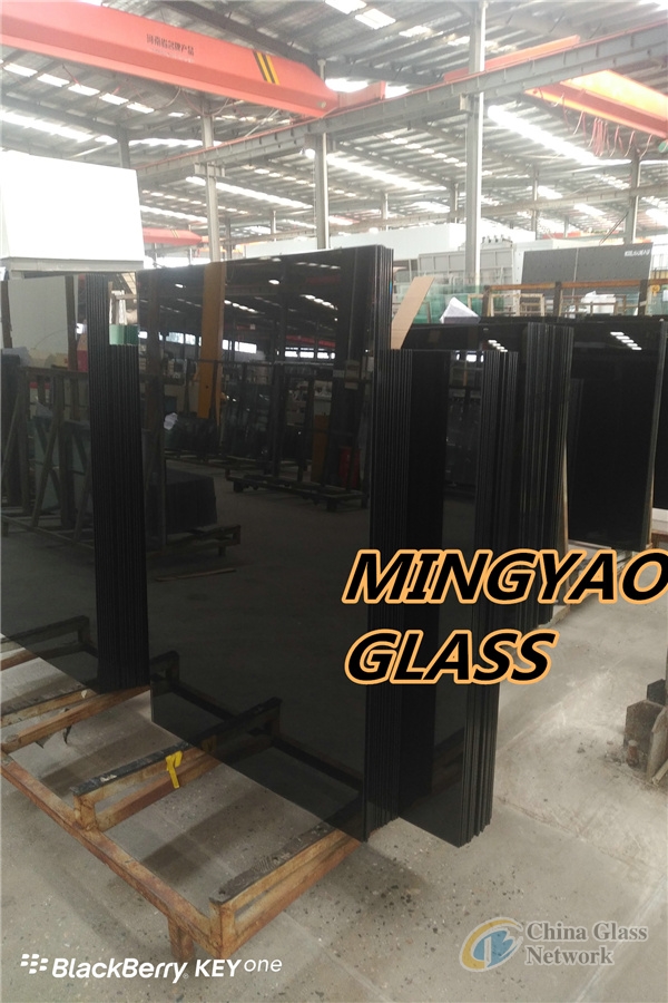 5-12mm Tinted Grey Green Bronze Blue Black Tempered Glass Toughened glass