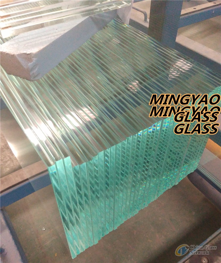 5-19mm extra clear low iron tempered toughened glass