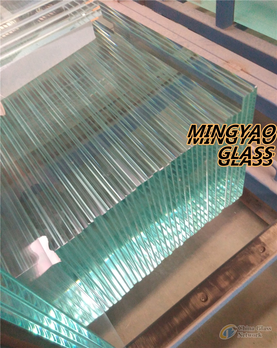 5-19mm extra clear low iron tempered toughened glass