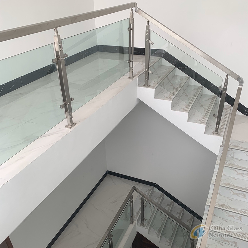 Balustrades Glass Handrail by Tempered Glass