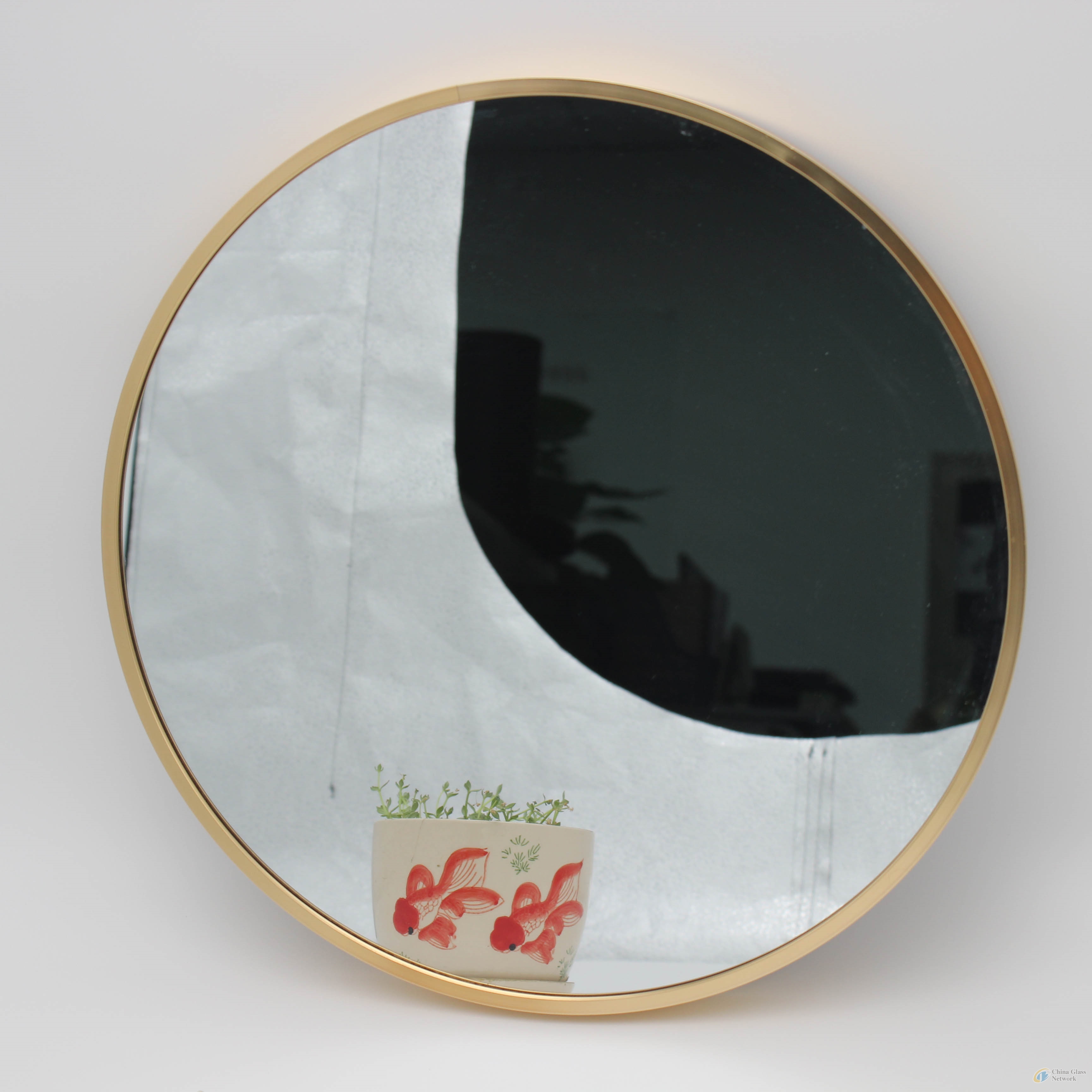 Hotel Decorative Round Metal Framed Mirror Bathroom Mirror Wholesale Frame Mirror