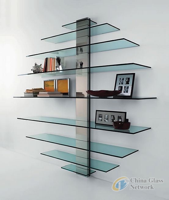 shelf glass with small sizes