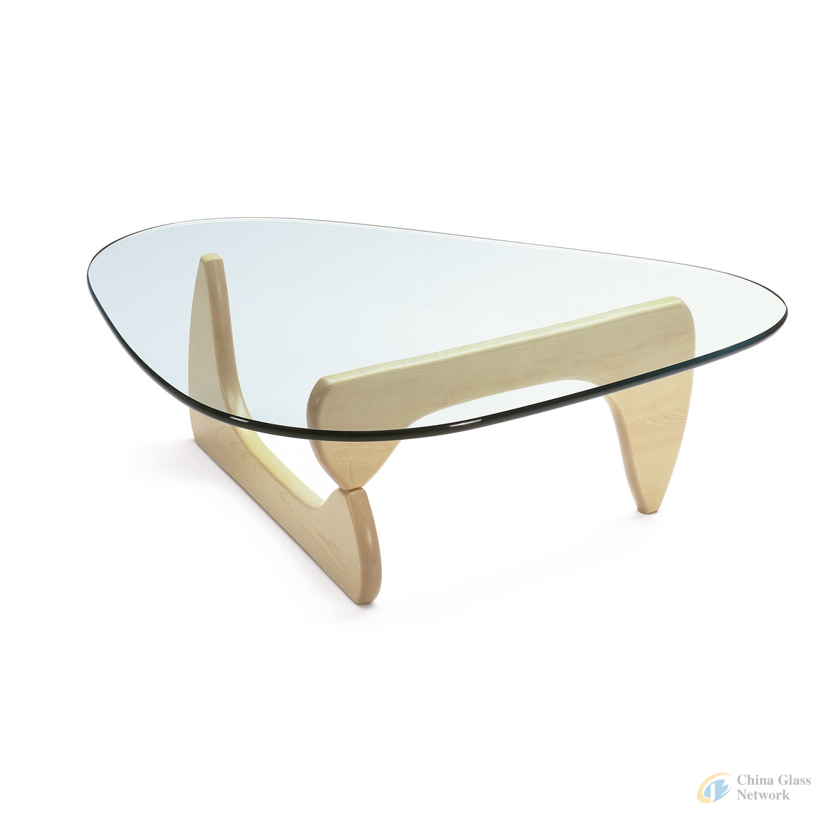 Coffee Tables Tempered Glass, Modern Decor Clear Coffee Table Glass for Living Room, Easy to Clean and Safe Rounded Edges