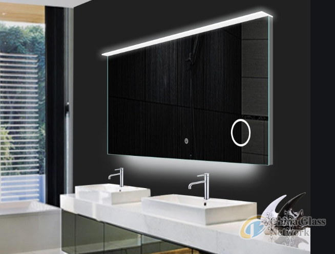  Style LED Mirror Cabinet for Home Hotel Decoration Double Door Wall  Mirror Cabinet with Touch Sensor