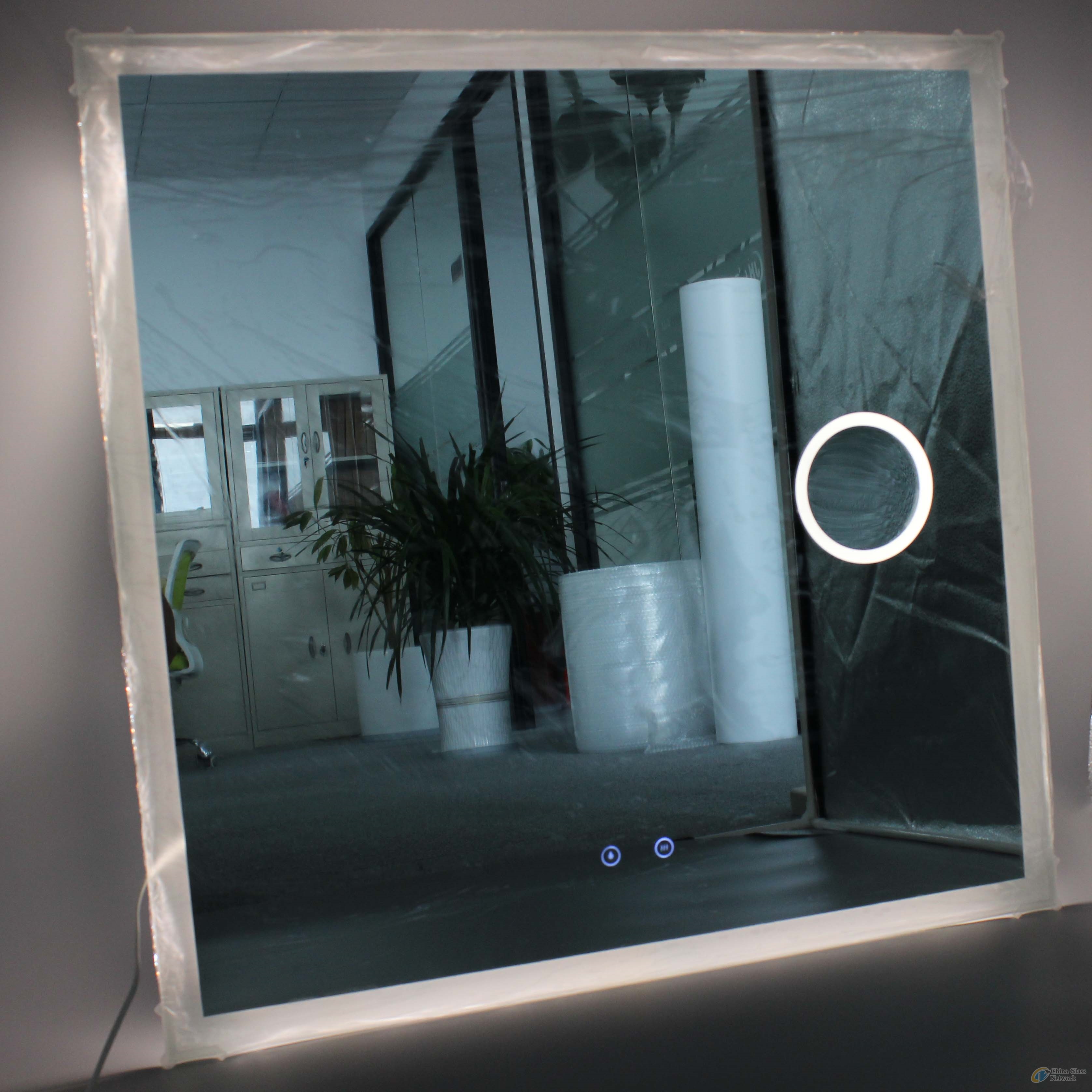 Luxury Mirrors Wholesale Decorative Mirror Square Bathroom Mirror LED Smart Bathroom Mirror with Bluetooth