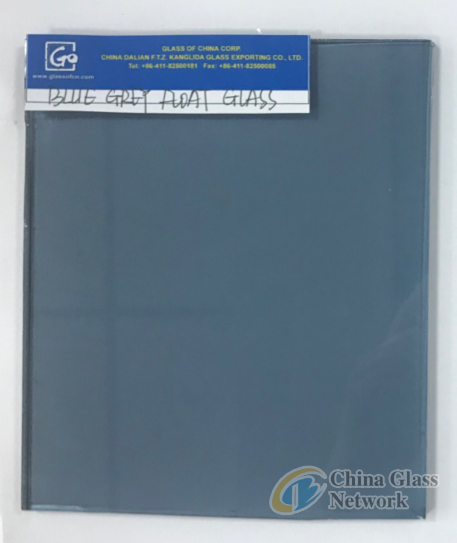 4mm 5mm 5.3mm 6mm blue grey float glass