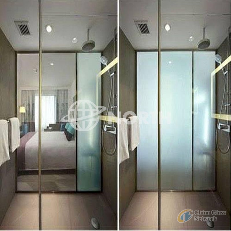High Electrified Privacy Glass, Frosted Laminated Safety Glass