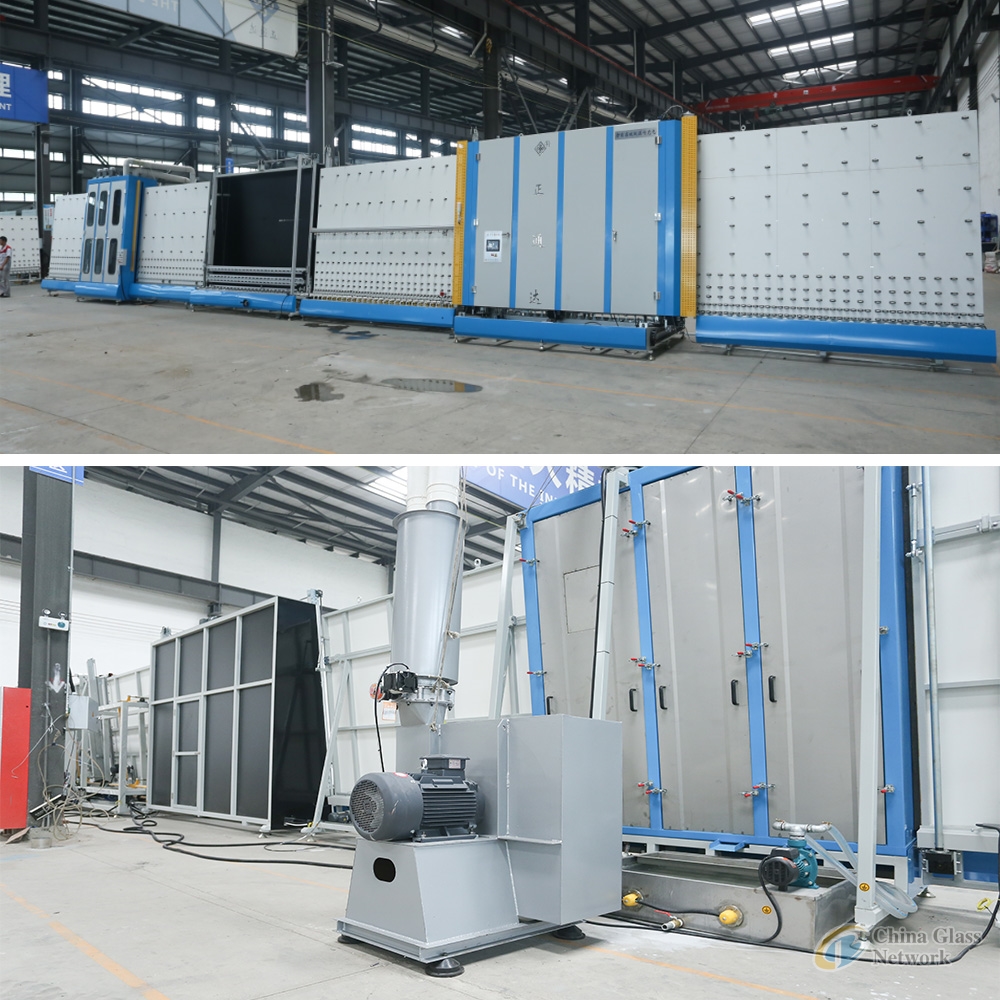 1800mm Insulating Glass Production Line with Filling Argon Gas Function