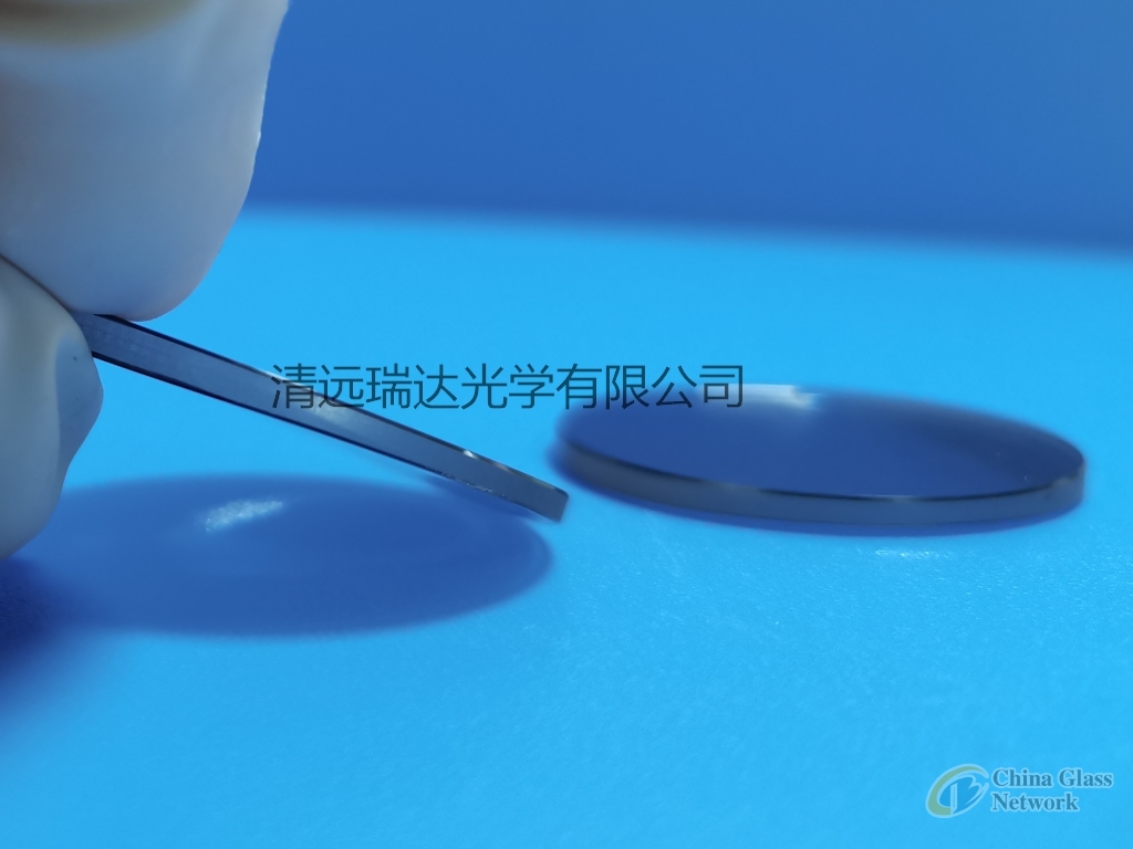 OEM AR/AF coating sapphire crystal glass window for machine