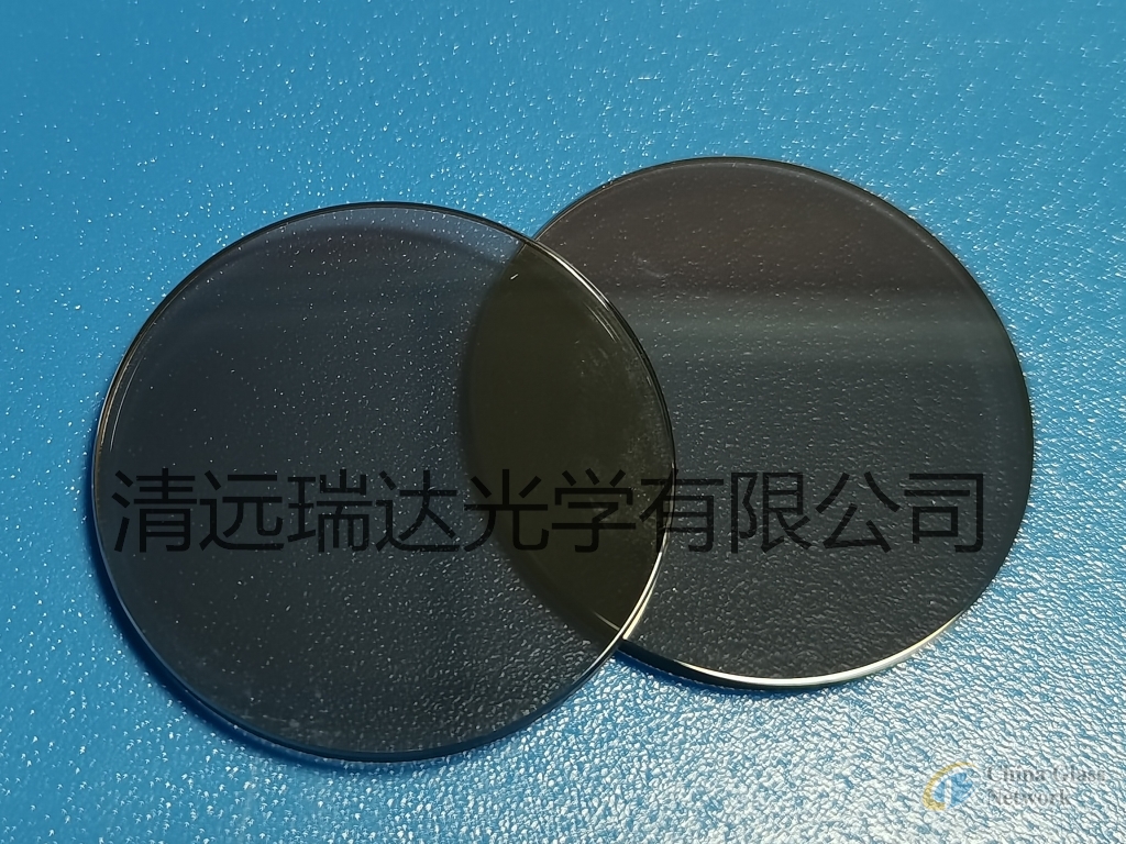 OEM AR/AF coating sapphire crystal glass window for machine