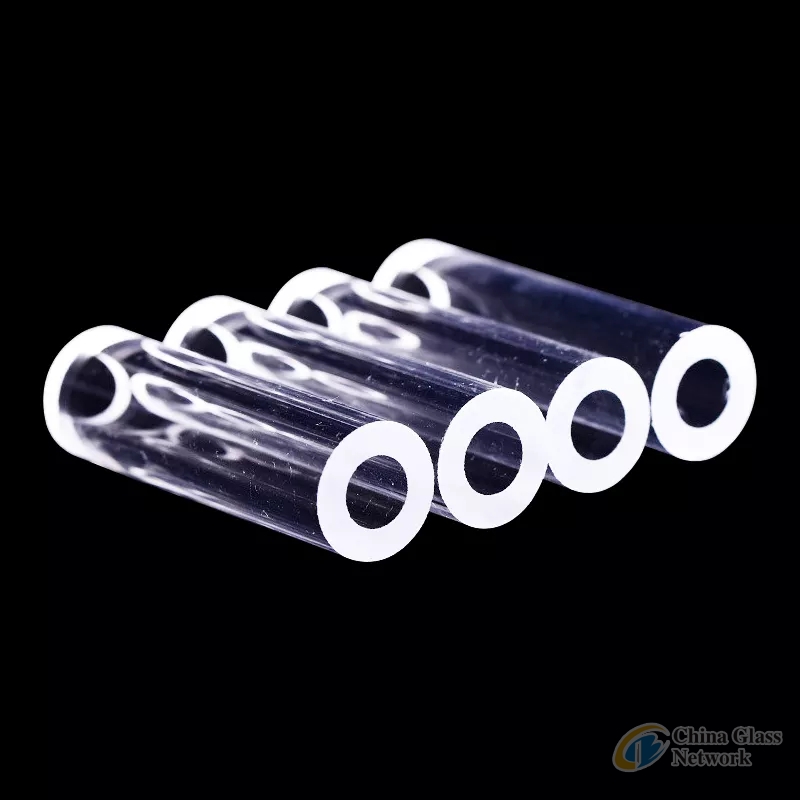 thick wall quartz glass tube clear fused quartz tube