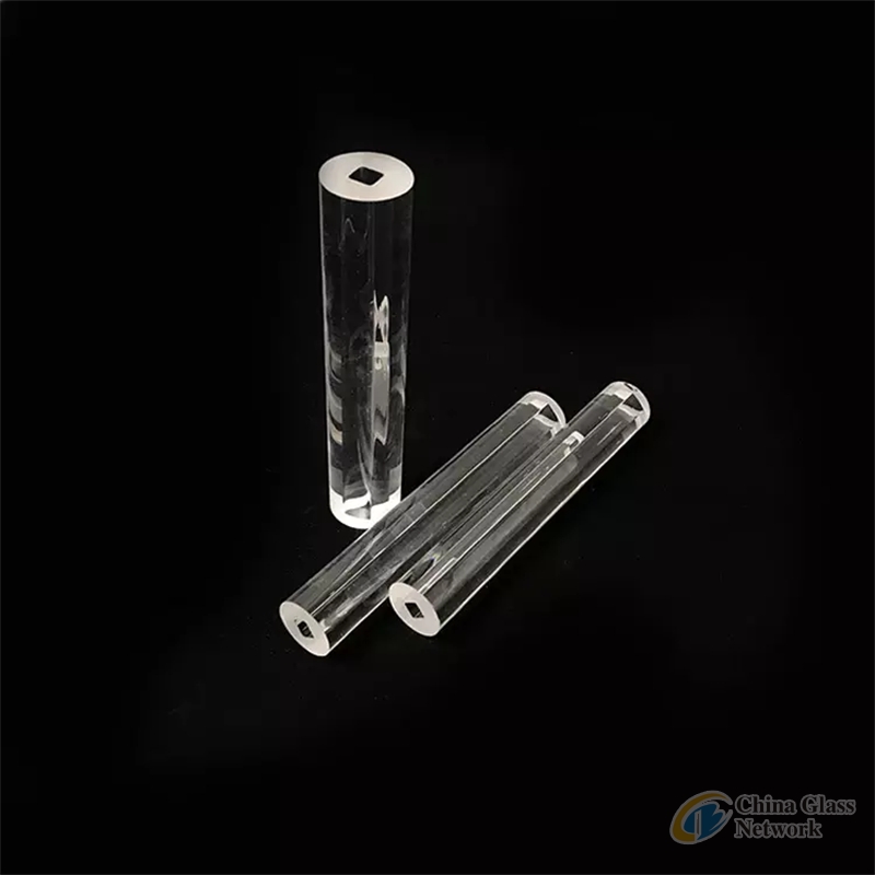 thick wall quartz glass tube clear fused quartz tube