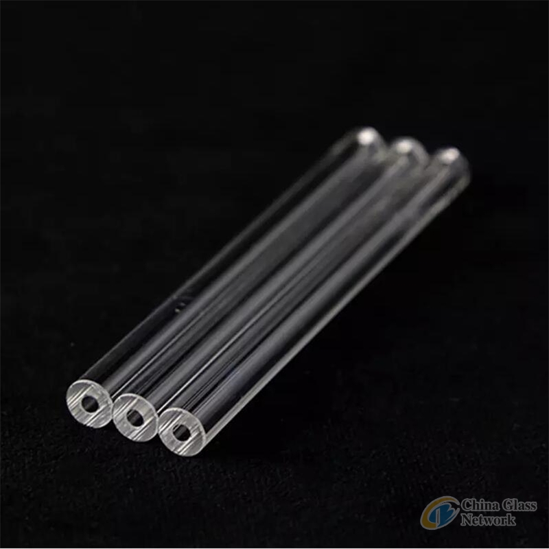 thick wall quartz glass tube clear fused quartz tube