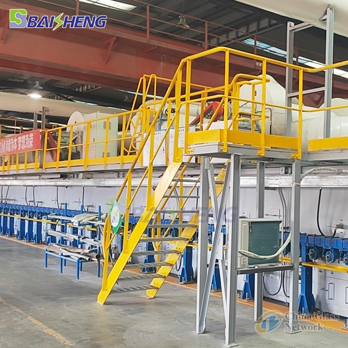 furnace design and construction Photovoltaic rolled glass production line