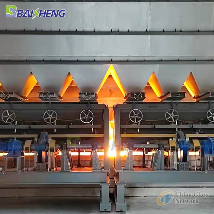 furnace design and construction Photovoltaic rolled glass production line