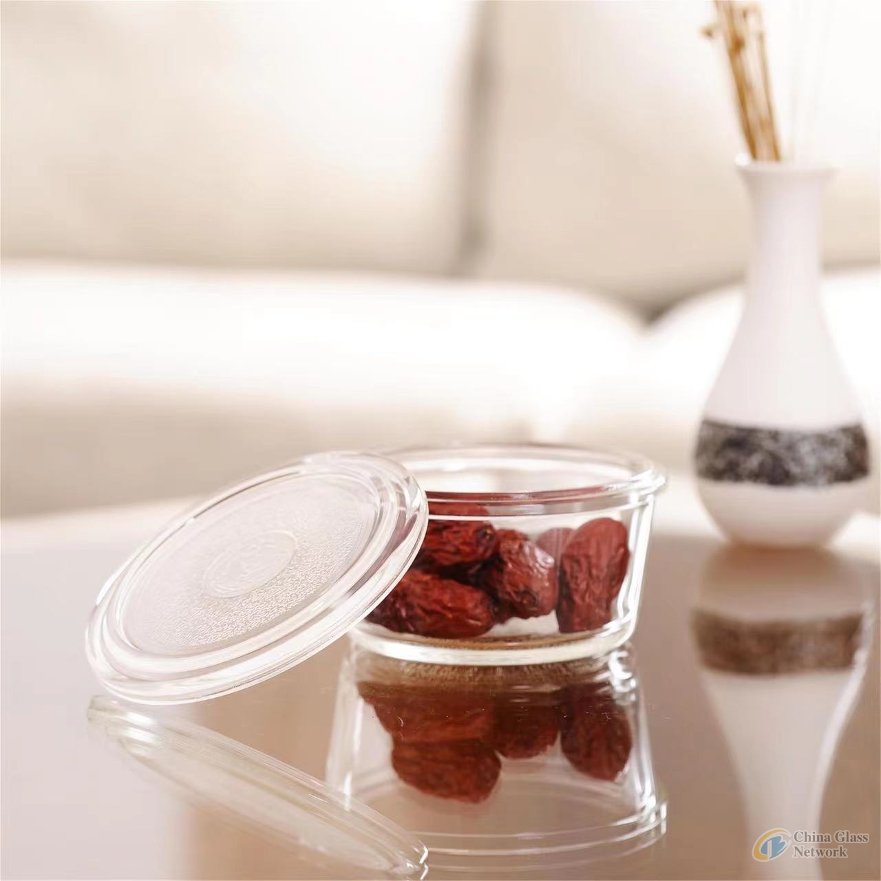 pressed High Borosilicate Glass preservition Box