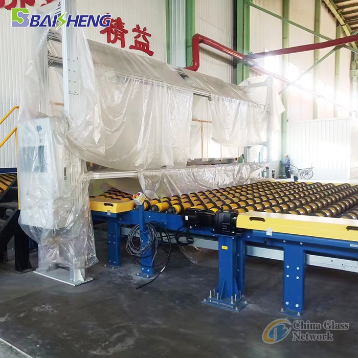 Float glass production line