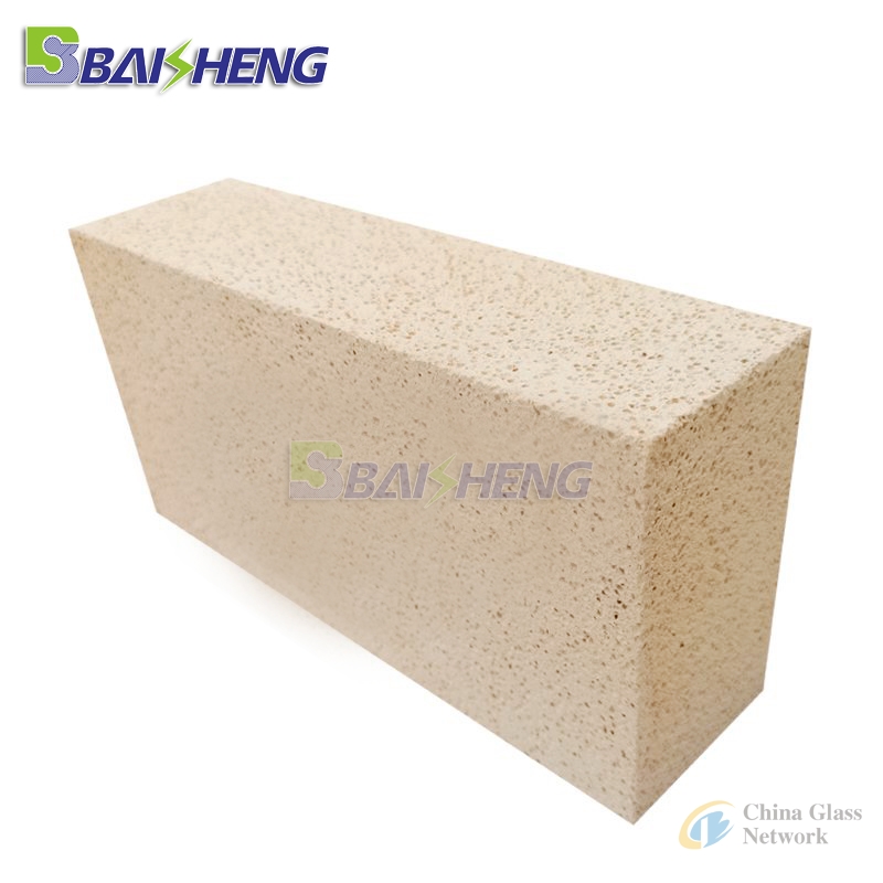 Mullite brick for glass melting furnace