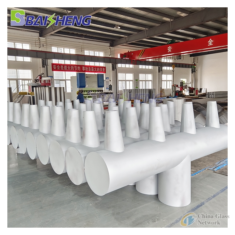 Glass furnace supporting system Customized as required Wind system