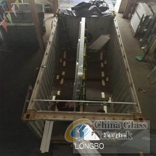 Factory outlet low iron reflective dark grey jumbo size float glass