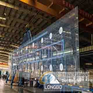 Factory outlet low iron reflective dark grey jumbo size float glass