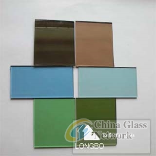 5mm 6mm 8mm bronze dark blue emerald green black brown tempered dark light gray brown tinted float reflective glass sheet price