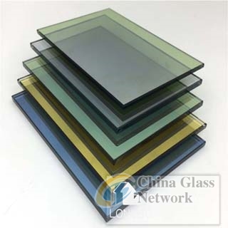 5mm 6mm 8mm bronze dark blue emerald green black brown tempered dark light gray brown tinted float reflective glass sheet price