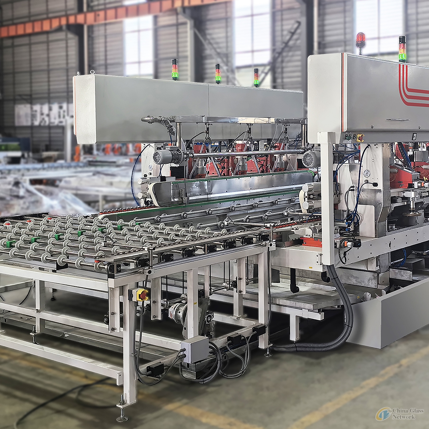 Fully Automatic C-Edge Glass Grinding Machine