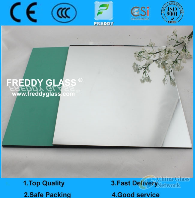 3mmmm Sheet clear aluminum Mirror dark grey coated