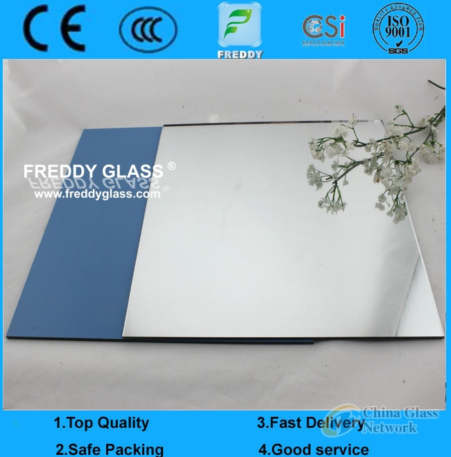 3mmmm Sheet clear aluminum Mirror dark grey coated