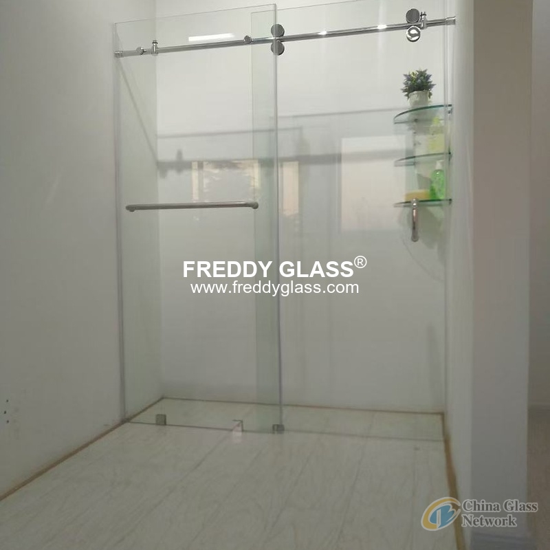 fine polish edge tempered glass with slots and holes
