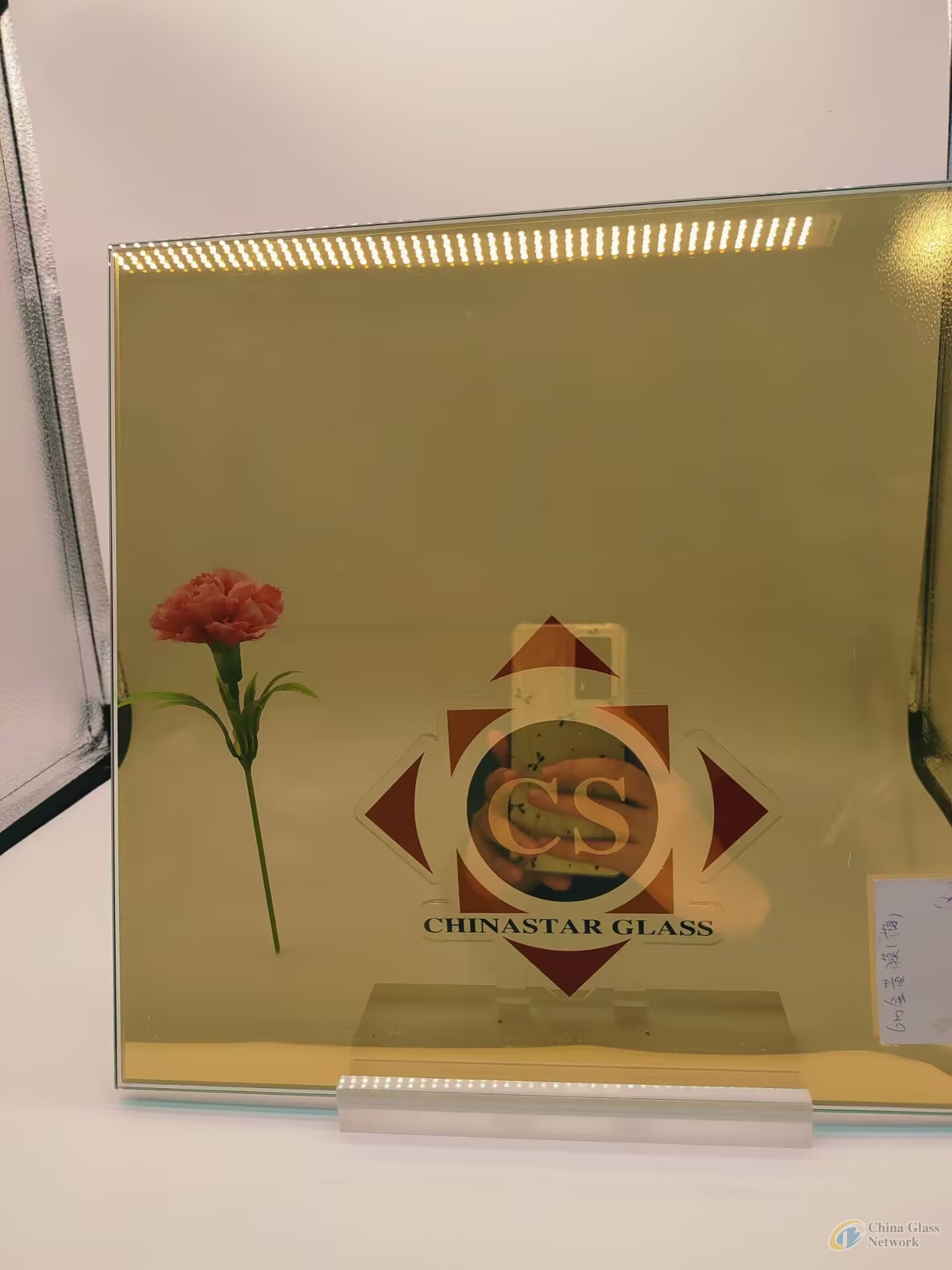 5mm Golden Reflective Glass for Decorative/Furniture/Architecture/Window