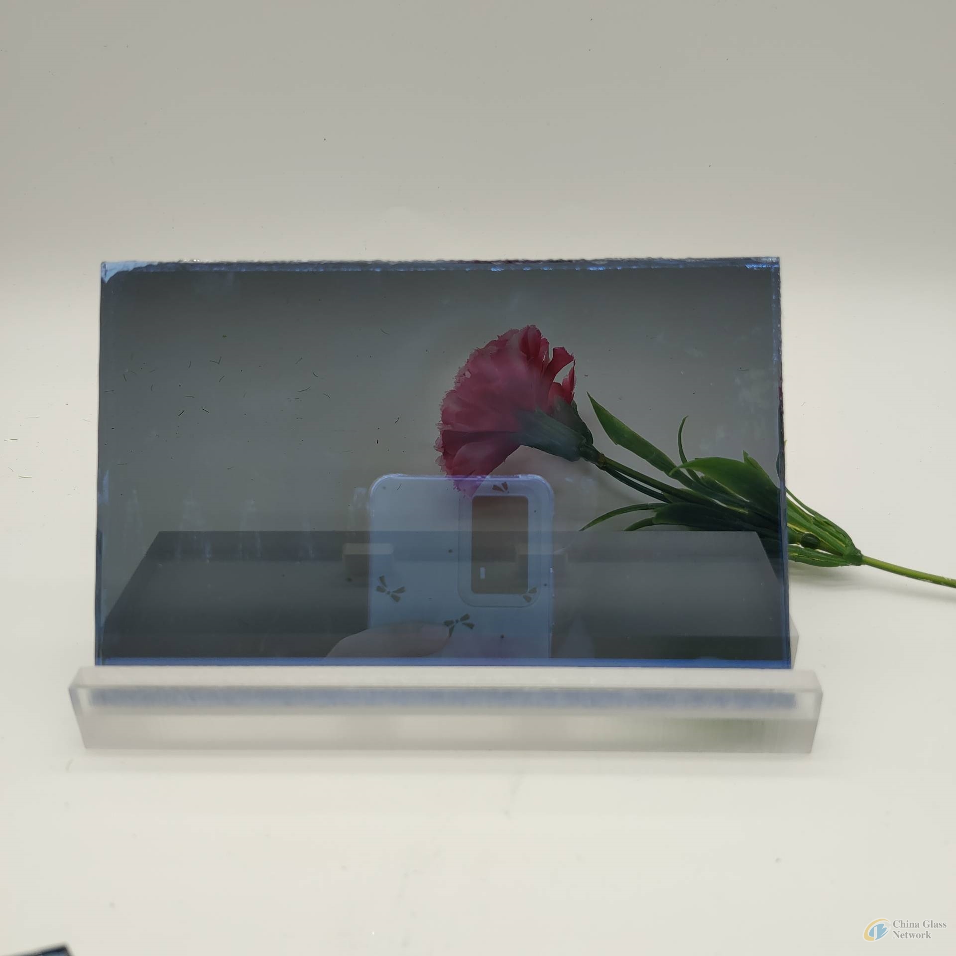 5mm Blue Reflective Glass for Decorative/Furniture/Architecture/Window