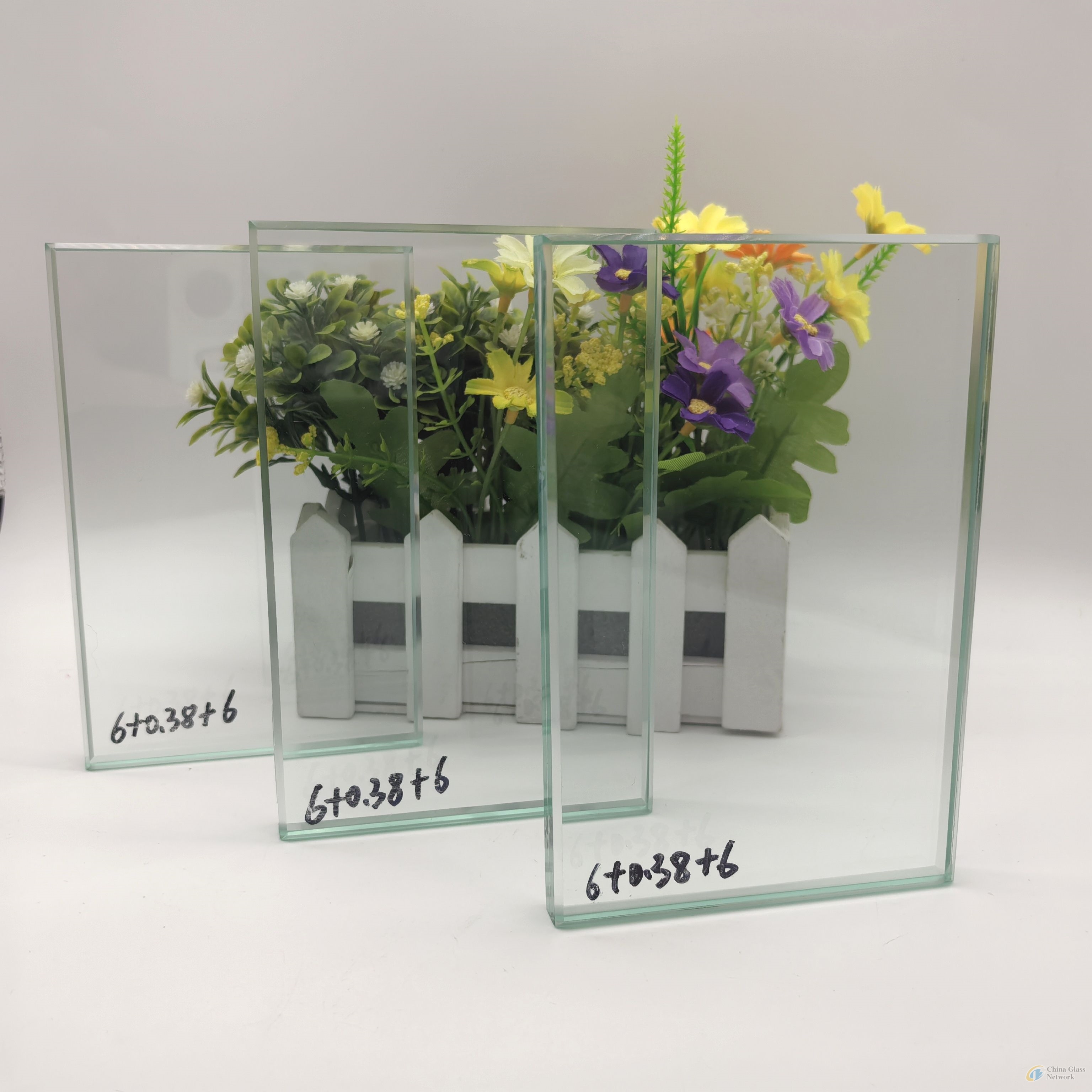 12.38mm Clear Laminated Glass for Doors/Windows/Shower/Skylights