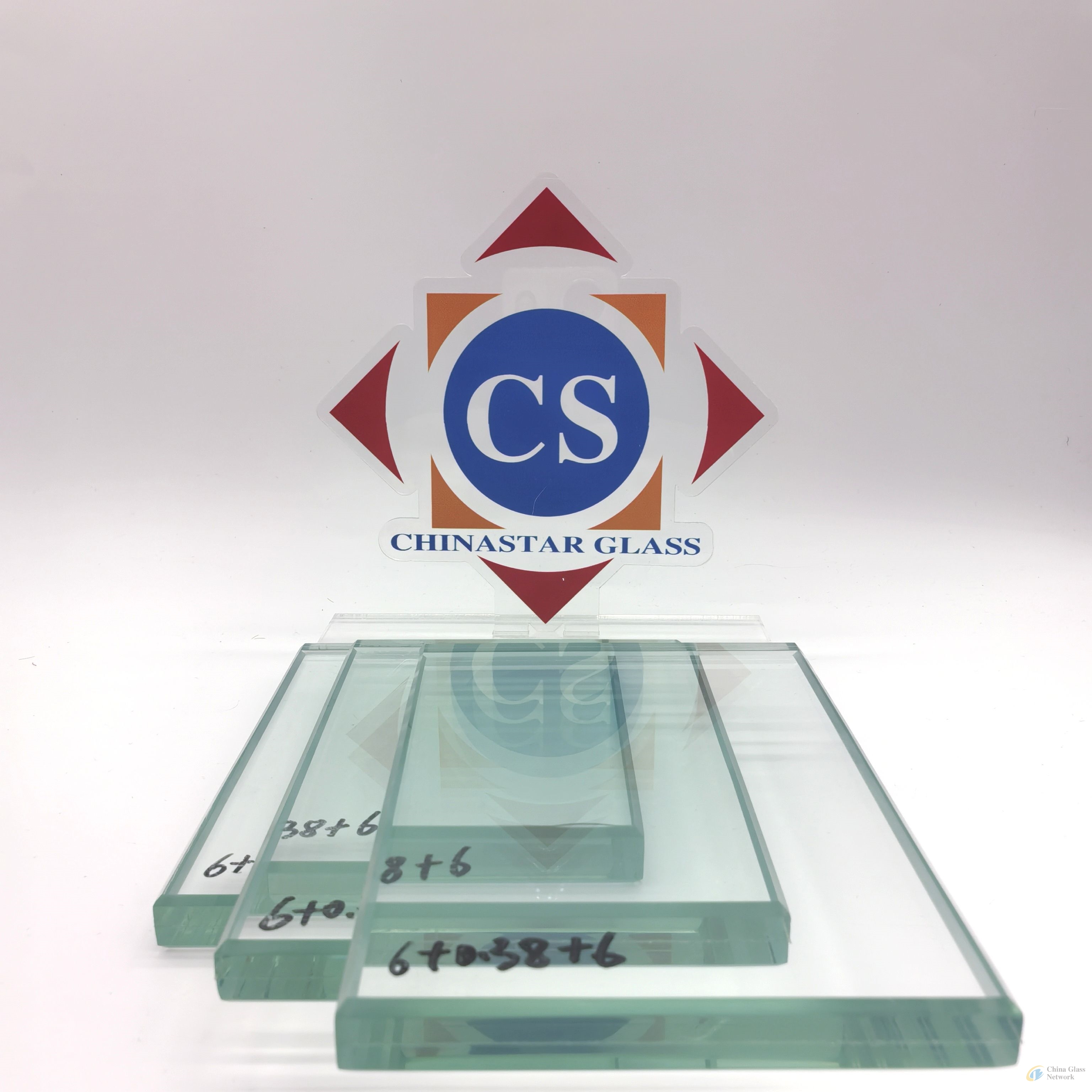 12.38mm Clear Laminated Glass for Doors/Windows/Shower/Skylights