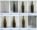 750ml Glass Wine Bottle