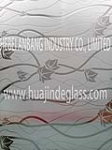 ice acid glass, building decorative art glass