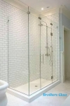 shower door tempered glass