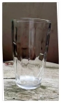 Glass water cup