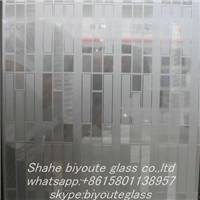 4/4.5/4.8/5 MM acid etched glass