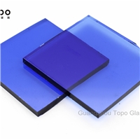 4mm-10mm Stable Dark Blue Float Construction Glass (C-dB)