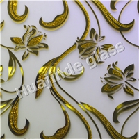 New designs ice acid etched glass, best pricewith CE &ISO from Shahe city factory