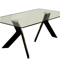 Tempered  glass dinning table