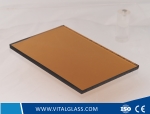 4-6mm Bronze reflective glass